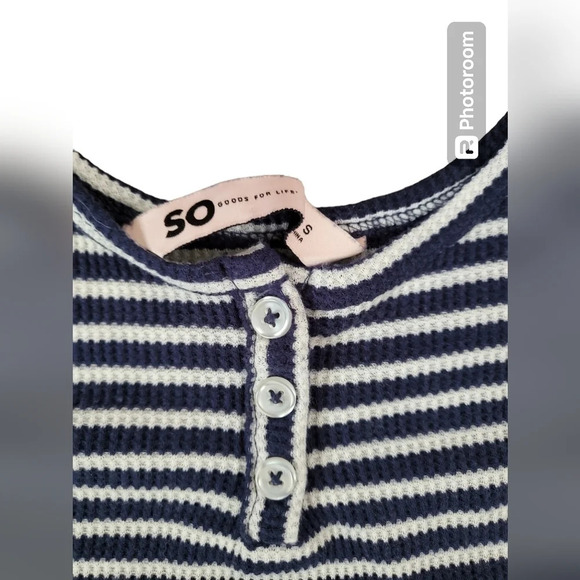 💕So Striped cropped tank top - Picture 3 of 3